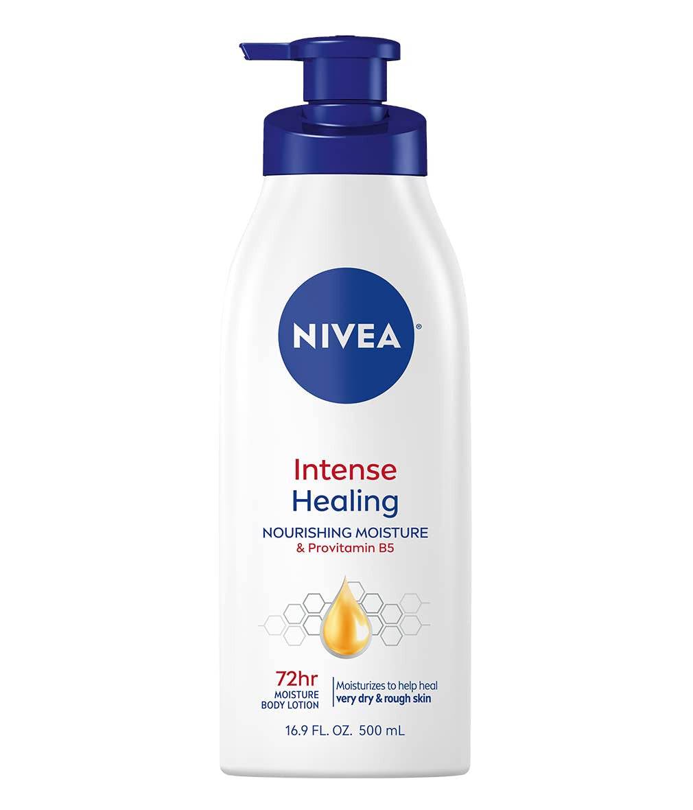 Nivea Intense Healing Body Lotion for Dry Skin, 16.9 Oz